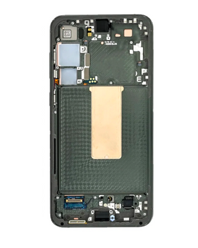 OLED Assembly With Frame Compatible For Samsung Galaxy S23 Plus 5G Replacement by MacFactory.Store(US & International) (Service Pack) (Green)