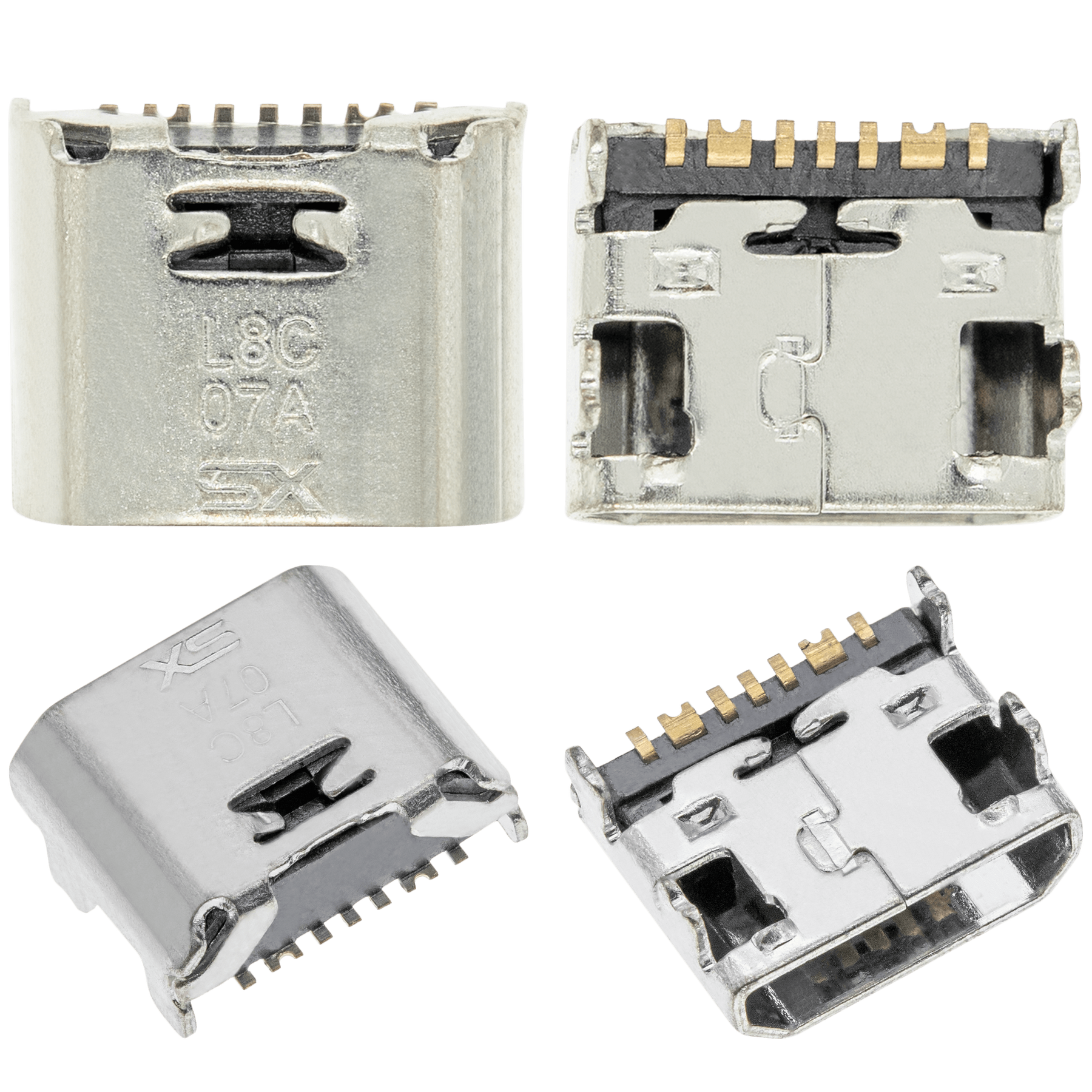 Charging Port Replacement Compatible For Samsung Core Prime / Tab 3 Lite / Tab E 8.0" / Tab E 9.6" / Tab A 7.0" / Tab A 10.1" / Grand / Grand Neo / Tab A 7.0" / Tab 3 Lite 7.0" VE 7.0" / 8.0" (2018) (T113 / T280 / T285 / T387) (Soldering Required)