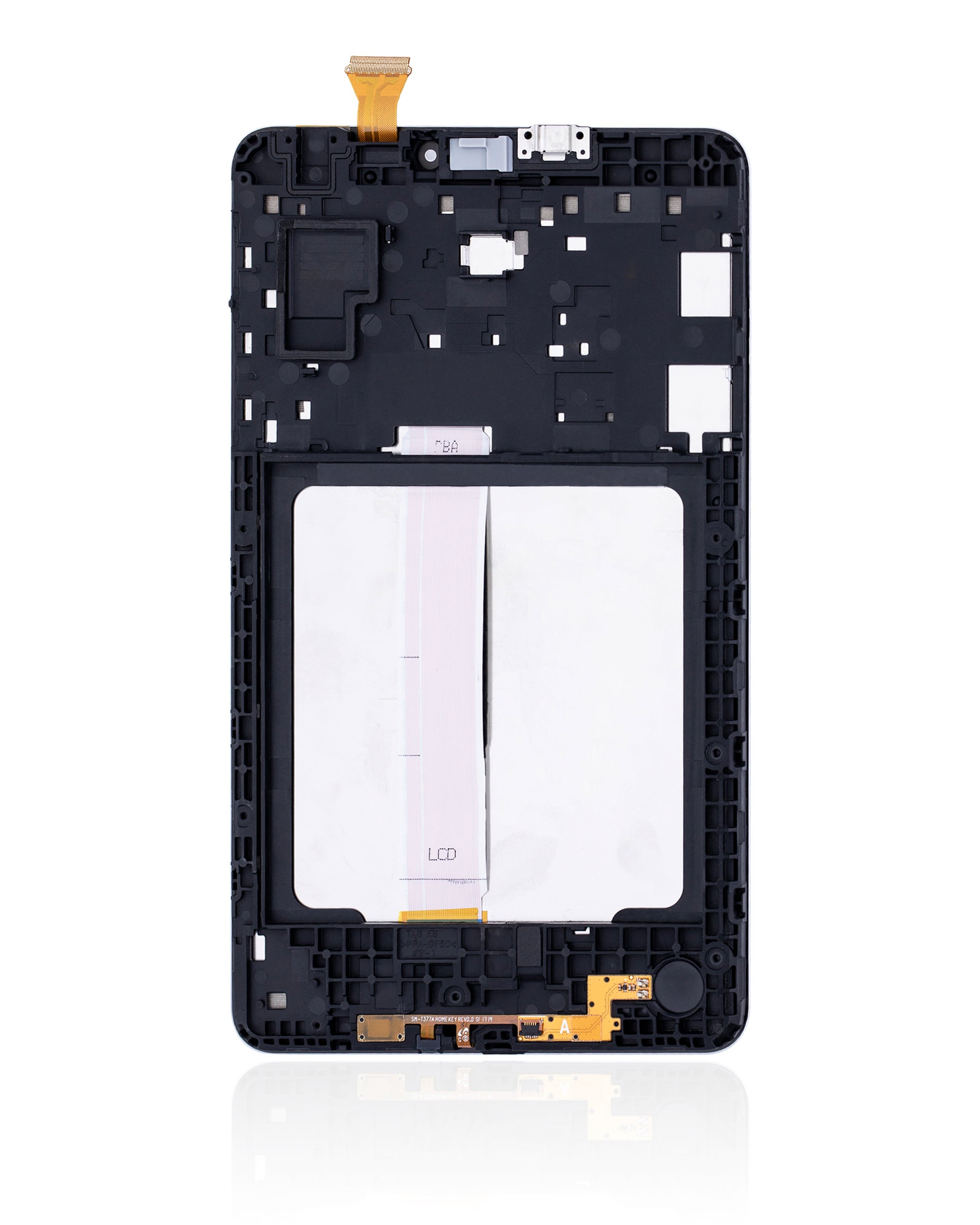 Replacement LCD Assembly With Frame Compatible For Samsung Galaxy Tab E 8.0" (2016) (T375 / T377 / T378) (Refurbished) (White)