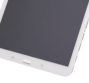 Replacement LCD Assembly With Frame Compatible For Samsung Galaxy Tab E 9.6" (T560 / T561) (Refurbished) (White)