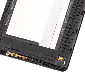 Replacement LCD Assembly With Frame Compatible For Samsung Galaxy Tab E 9.6" (T560 / T561) (Refurbished) (Black)