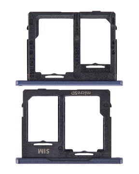 Sim Card Tray Replacement Compatible For Samsung Galaxy Tab A 10.5" (T595) (LTE Version) (Blue)