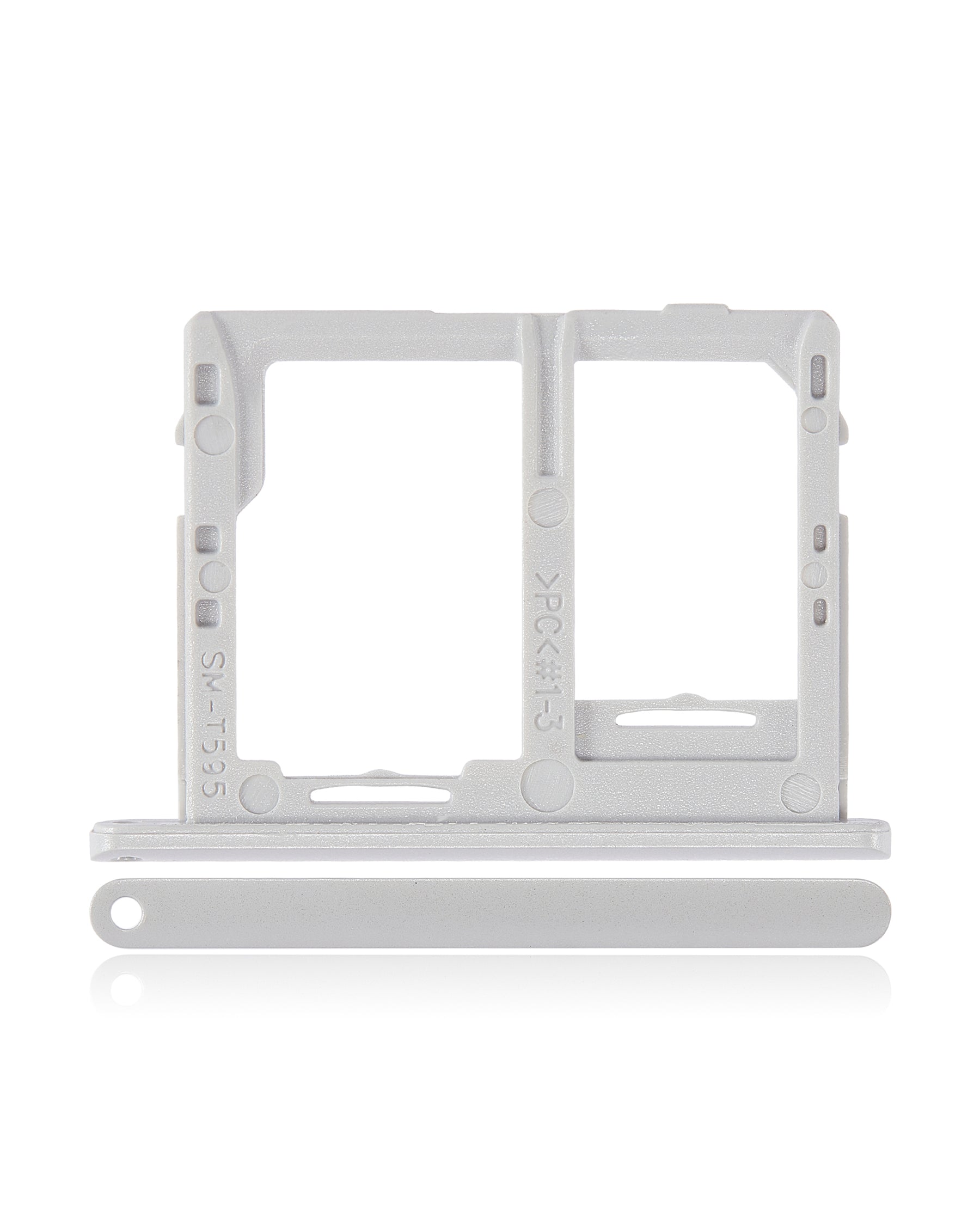 Replacement Sim Card Tray Compatible For Samsung Galaxy Tab A 10.5" (T595) (LTE Version) (White)