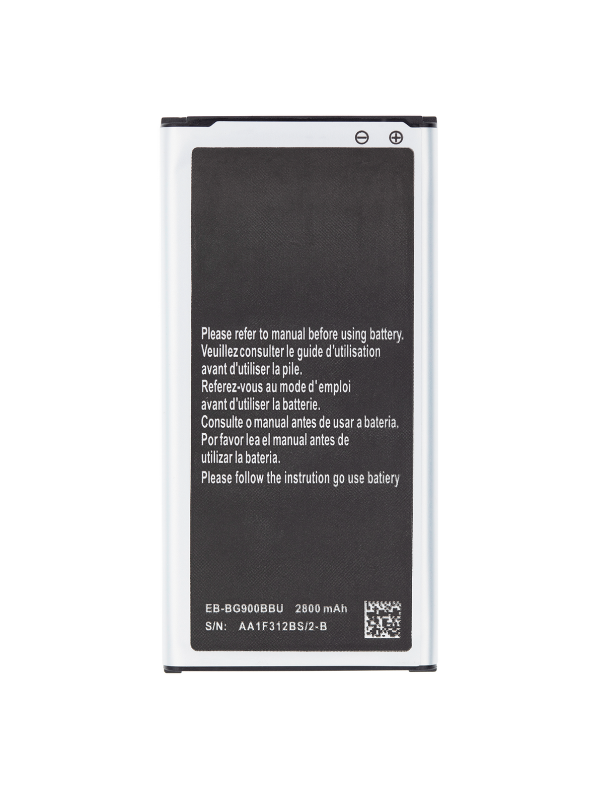 Replacement Battery Compatible For Samsung Galaxy S5 / S5 Active (BG900BBE)