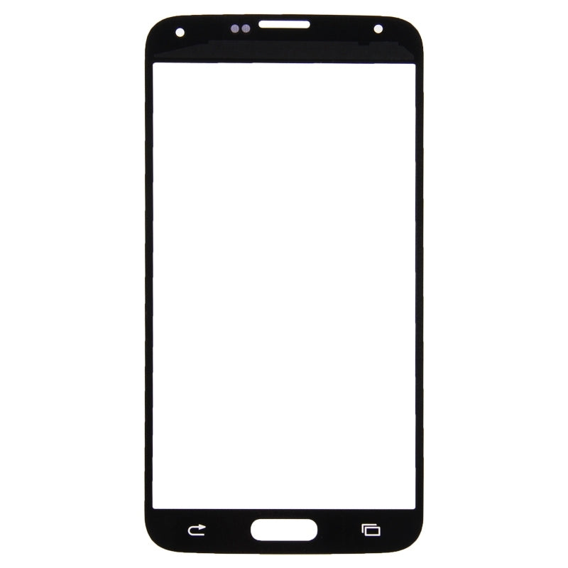 Replacement Front Glass Compatible For Samsung Galaxy S5 (White)