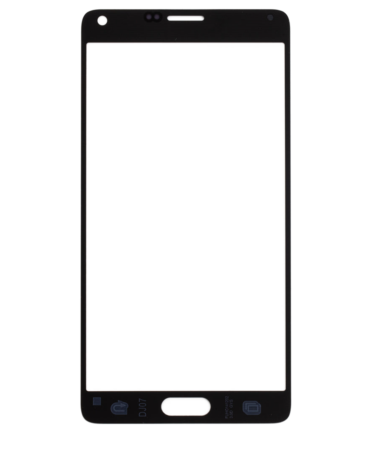 Replacement Front Glass Compatible For Samsung Galaxy Note 3 (White)