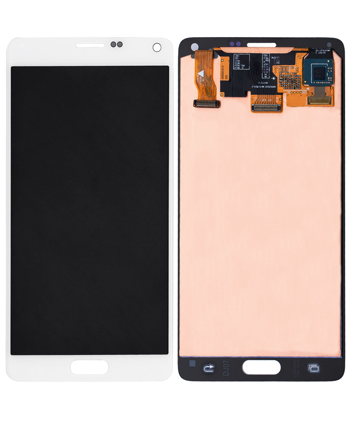 Replacement OLED Assembly Without Frame Compatible For Samsung Galaxy Note 4 (Refurbished) (White)