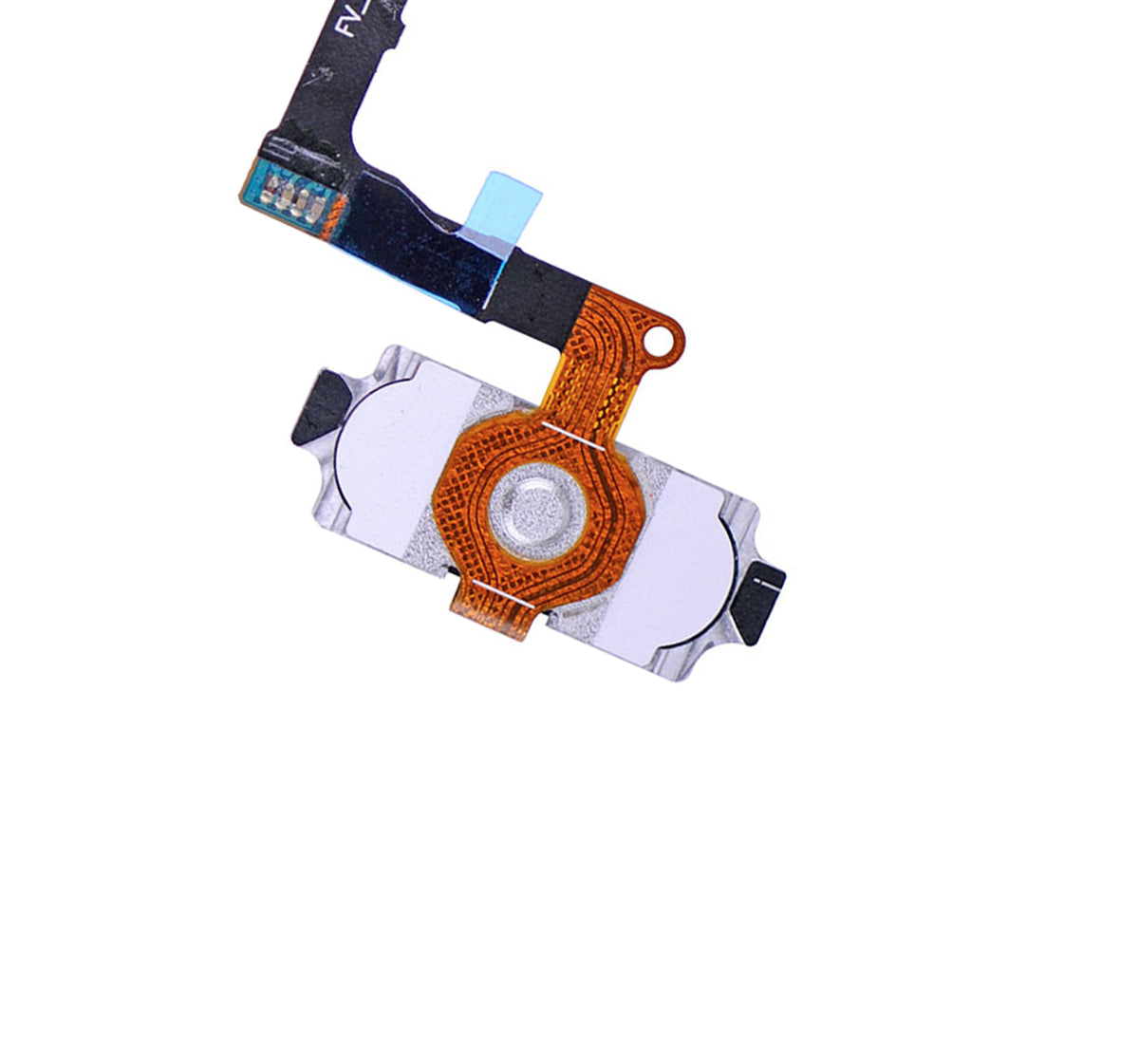 Home Button With Flex Cable Compatible For Samsung Galaxy Note 5 Replacement (White Pearl)