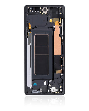 OLED Assembly With Frame Compatible For Samsung Galaxy Note 9 Replacement by Macfactory.in(Refurbished) (Midnight Black)