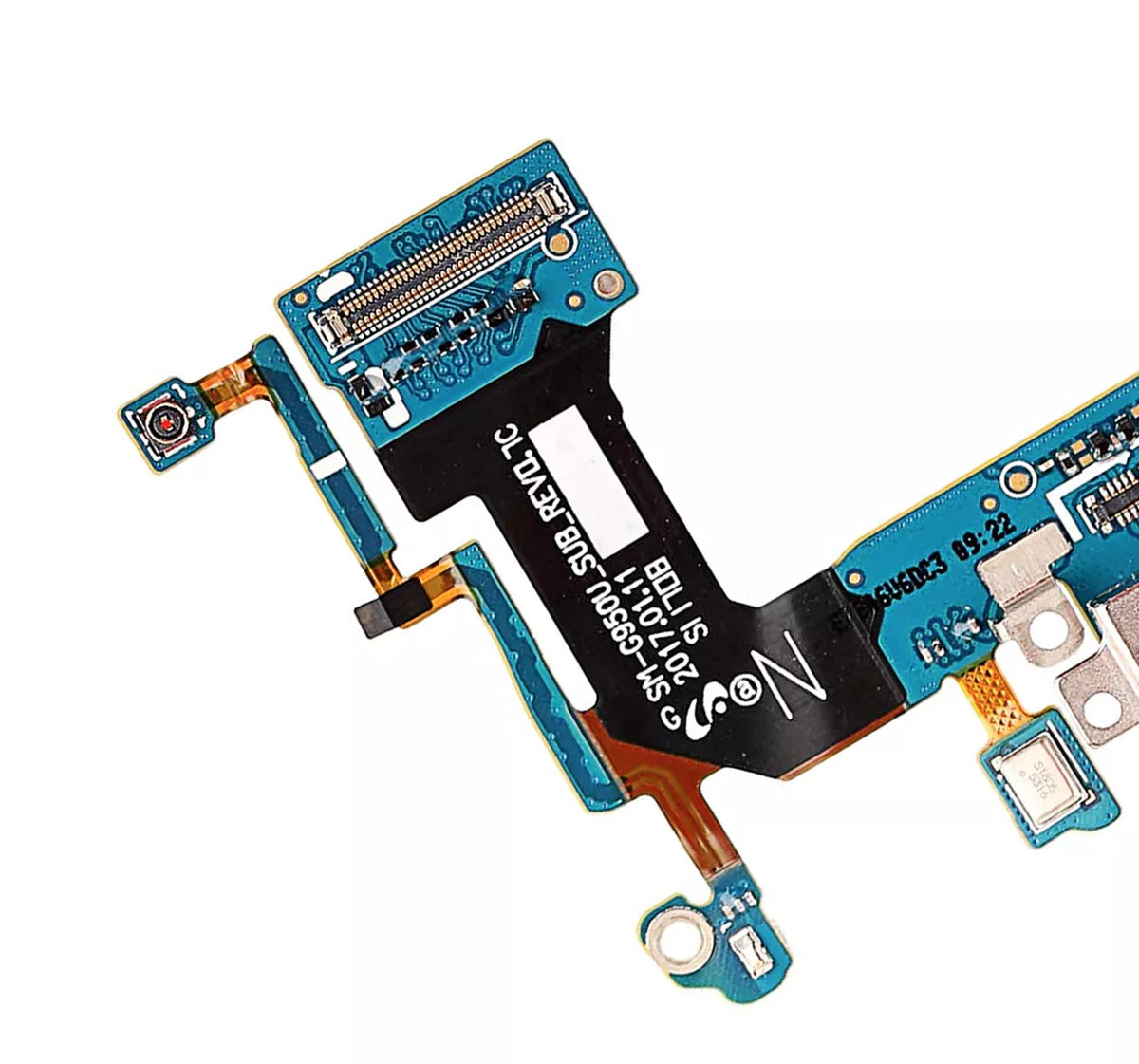 Replacement Charging Port With Flex Cable Compatible For Samsung Galaxy S8 (G950U) (US Version) (Service Pack)