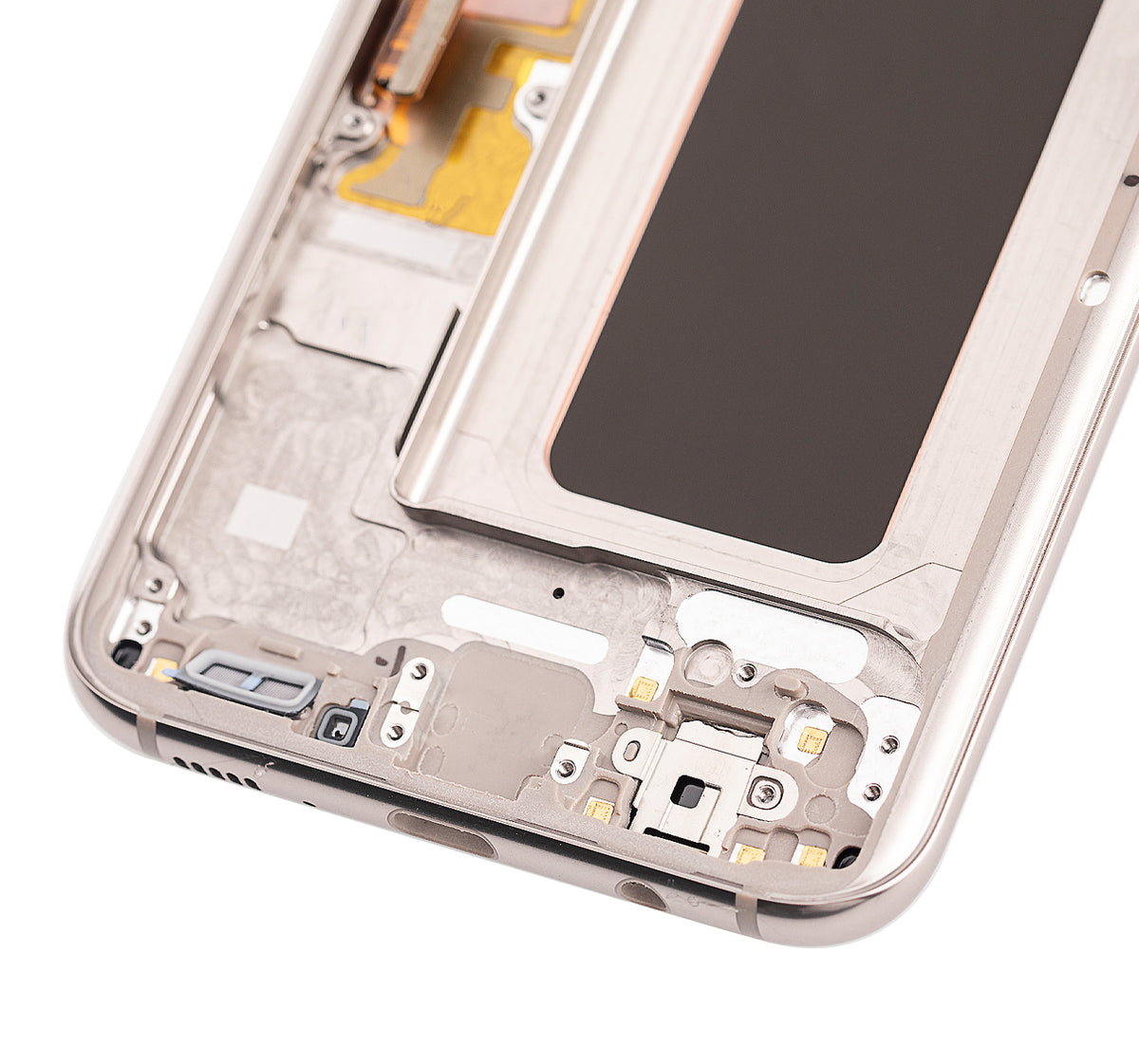 Replacement OLED Assembly With Frame Compatible For Samsung Galaxy S8 Plus (Refurbished) (Maple Gold)