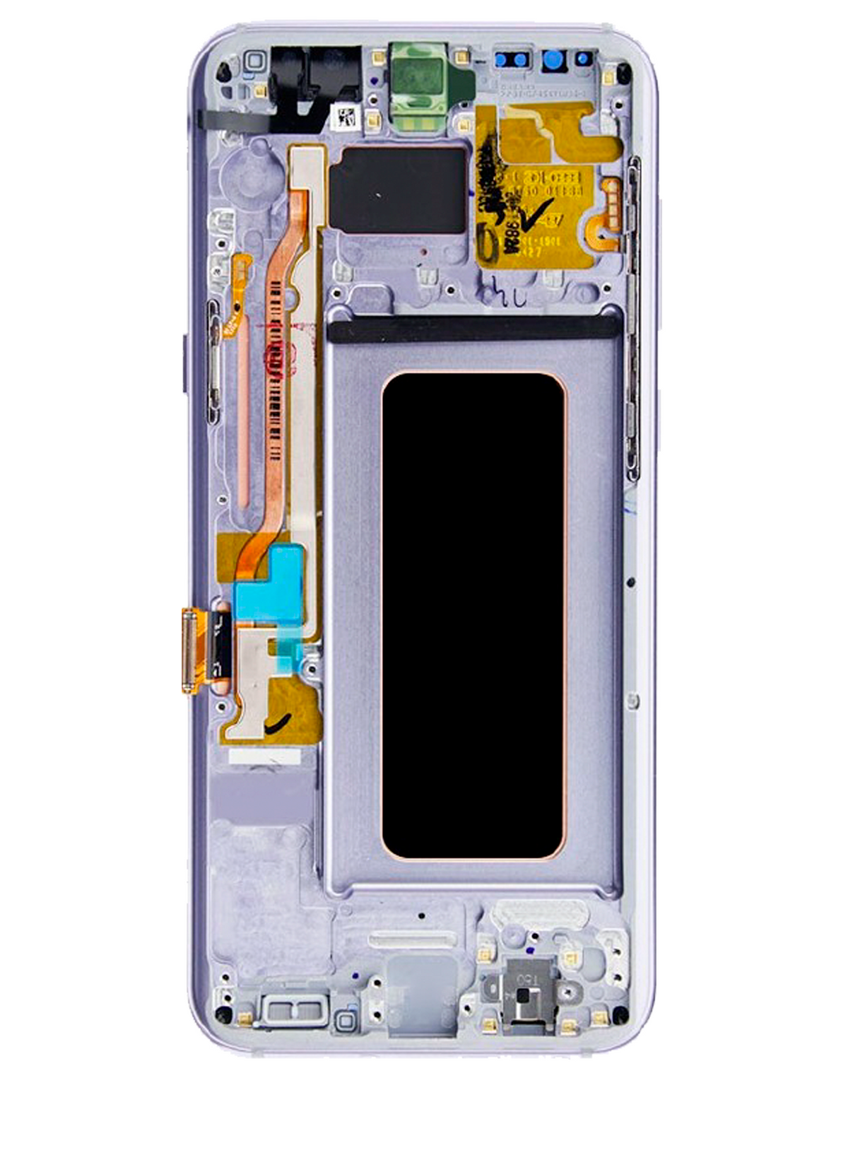 Replacement OLED Assembly With Frame Compatible For Samsung Galaxy S8 Plus by Macfactory.Store (Refurbished) (Orchid Gray)