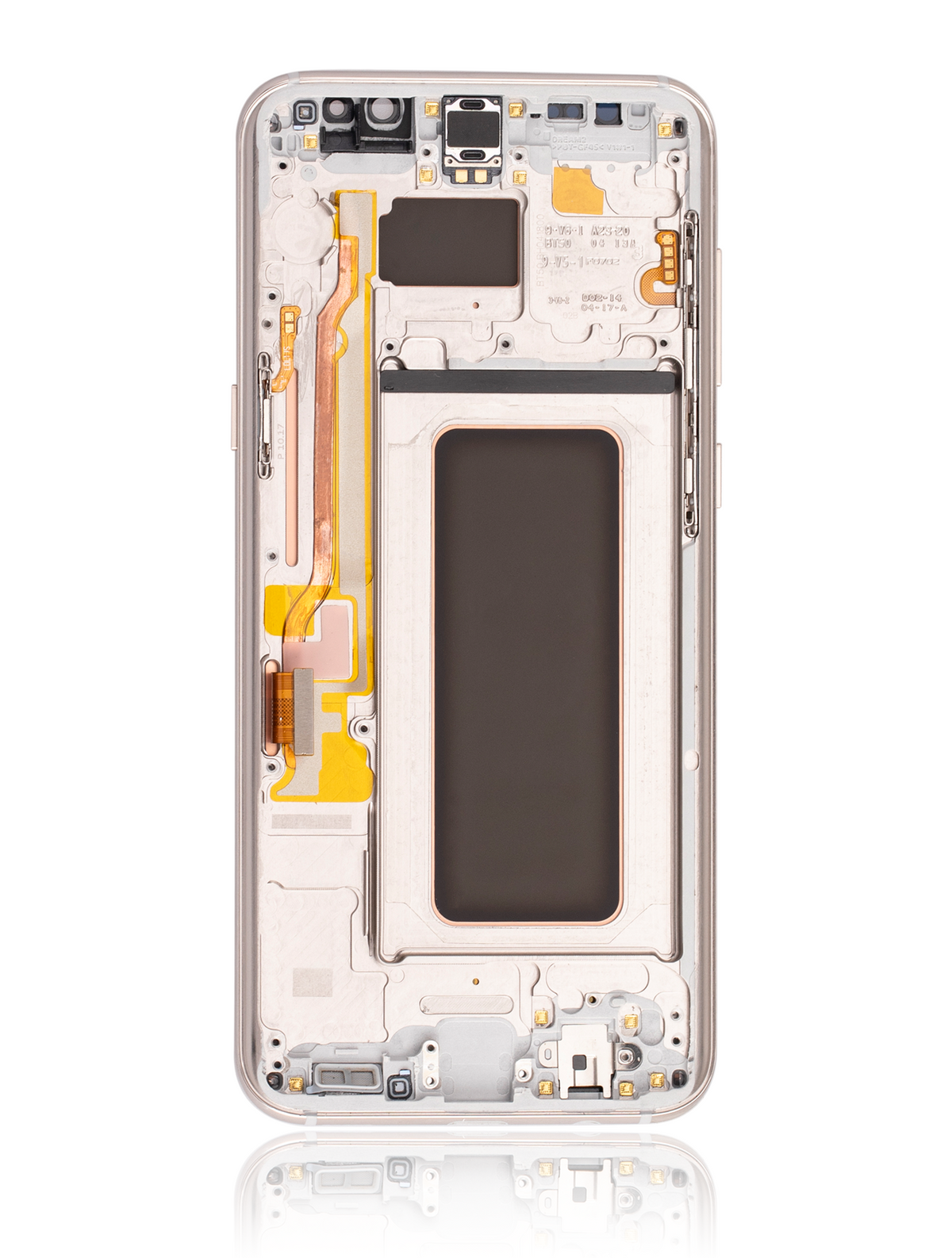 Replacement OLED Assembly With Frame Compatible For Samsung Galaxy S8 Plus (Vemake) (Maple Gold)