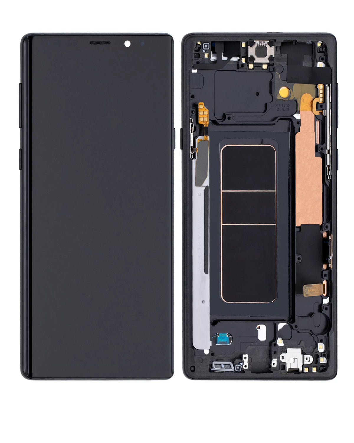 Replacement OLED Assembly With Frame Compatible For Samsung Galaxy Note 9 (Service Pack) (Midnight Black)