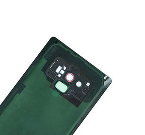 Replacement Back Cover Glass With Camera Lens Compatible For Samsung Galaxy Note 9 (No Logo) (Vemake) (Metallic Copper)