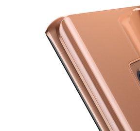 Replacement Back Cover Glass With Camera Lens Compatible For Samsung Galaxy Note 9 (No Logo) (Vemake) (Metallic Copper)