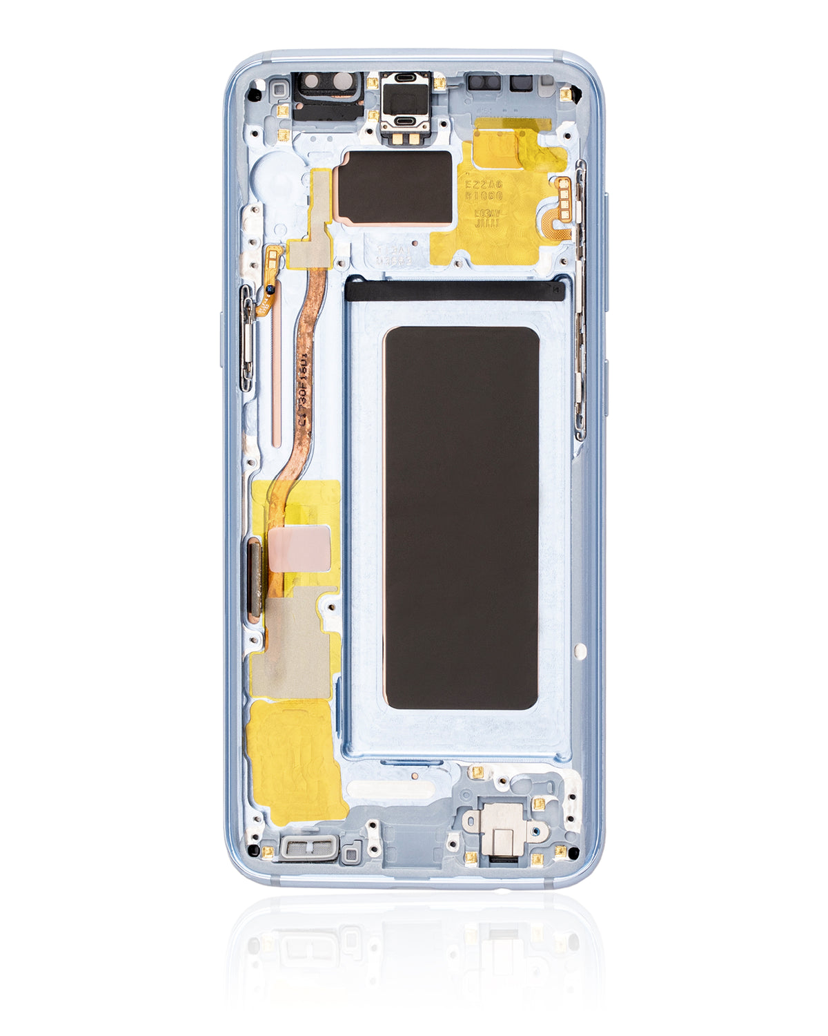 Replacement OLED Assembly With Frame Compatible For Samsung Galaxy S8 (Refurbished) (Coral Blue)