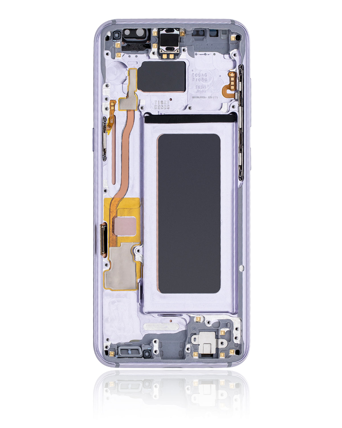 Replacement OLED Assembly With Frame Compatible For Samsung Galaxy S8 (Refurbished) (Orchid Gray)