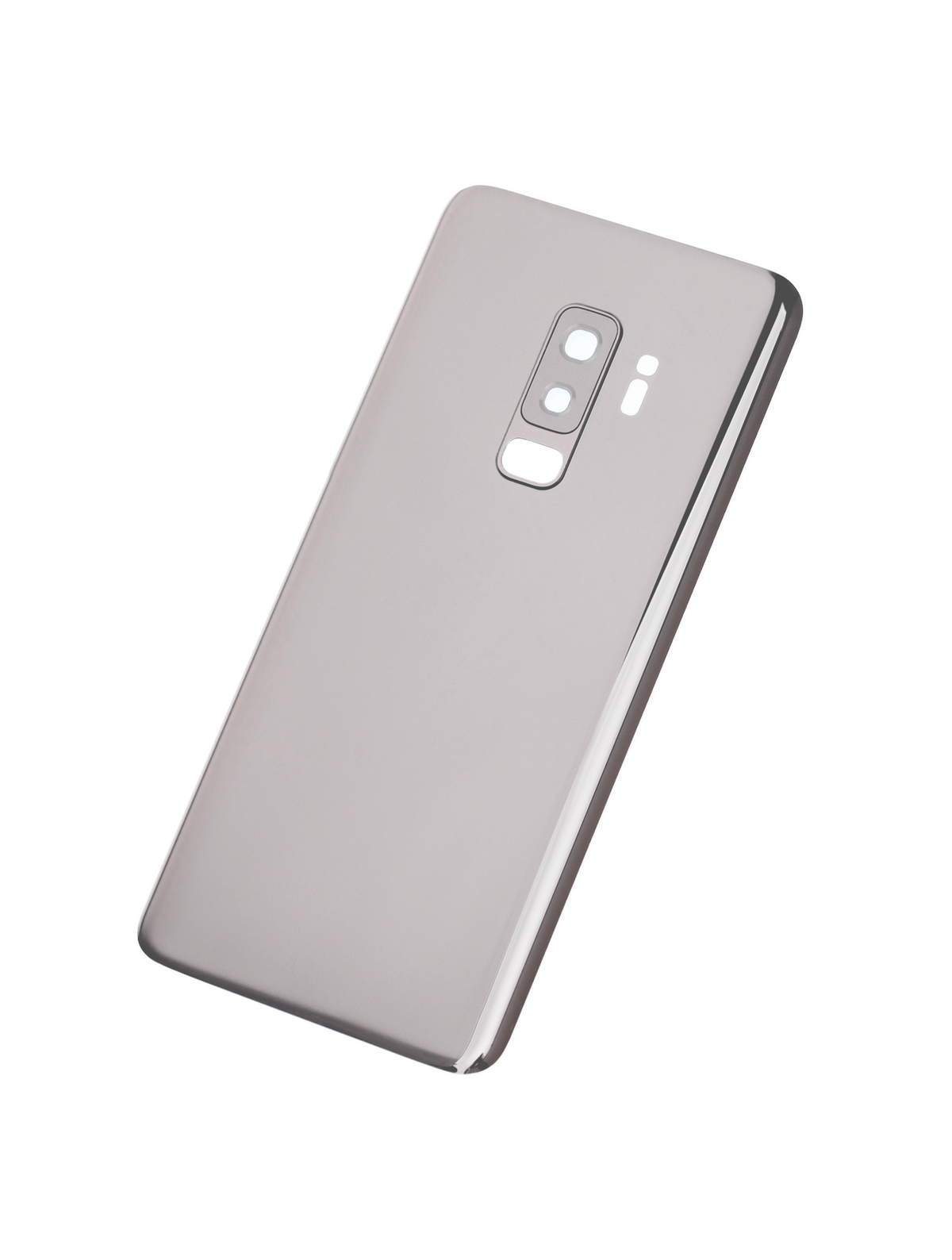 Back Cover Glass With Camera Lens Compatible For Samsung Galaxy S9 Plus Replacement  (No Logo) (Vemake) (Titanium Gray)