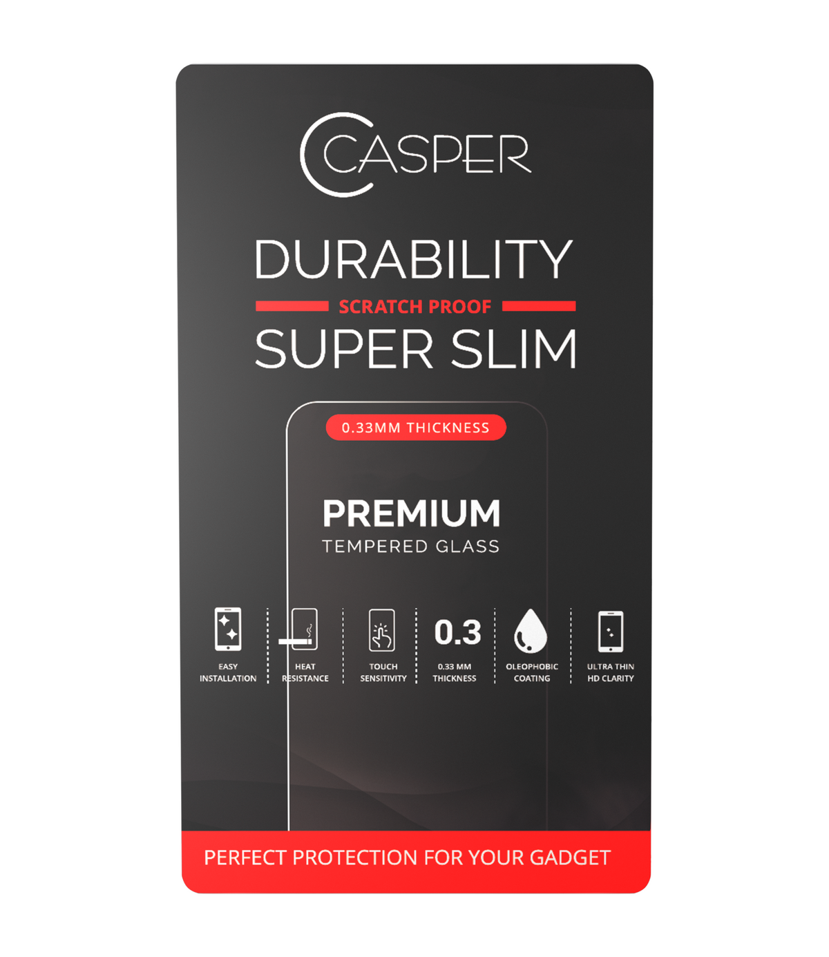 Replacement Casper UV Tempered Glass With Glue Compatible For Samsung Galaxy S8 Plus (Case Friendly)