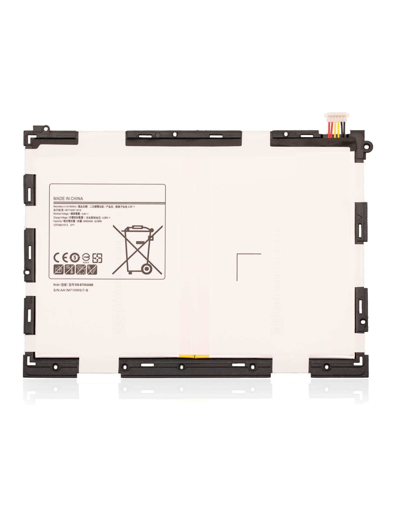 Replacement Battery Compatible For Samsung Galaxy Tab A 9.7" (EB-BT550ABA/E)