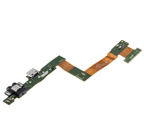 Replacement Charging Port Flex Cable With Headphone Jack Compatible For Samsung Galaxy Tab A 9.7" (T550) (Premium)