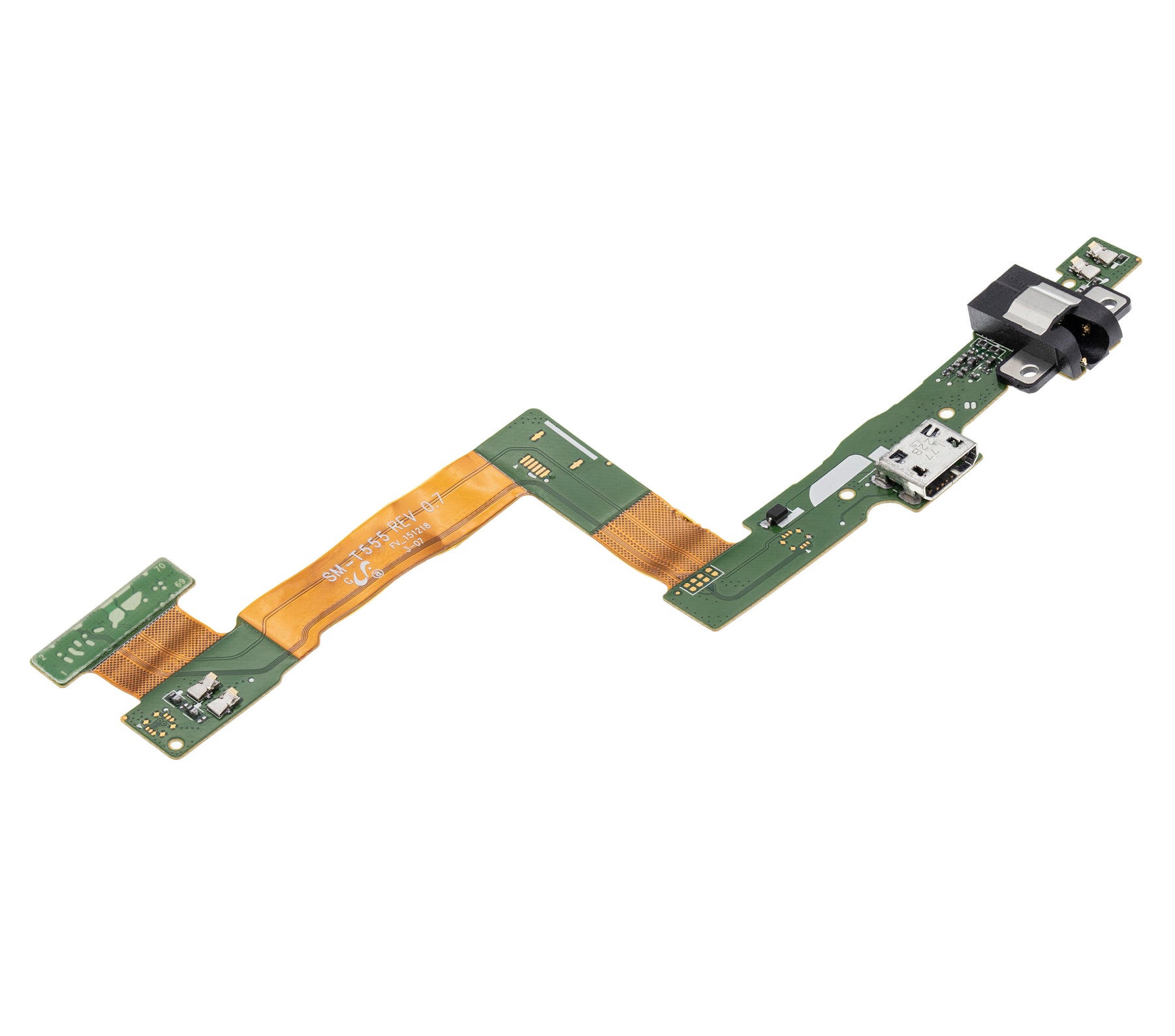 Replacement Charging Port Flex Cable With Headphone Jack Compatible For Samsung Galaxy Tab A 9.7" (T555) (Premium)