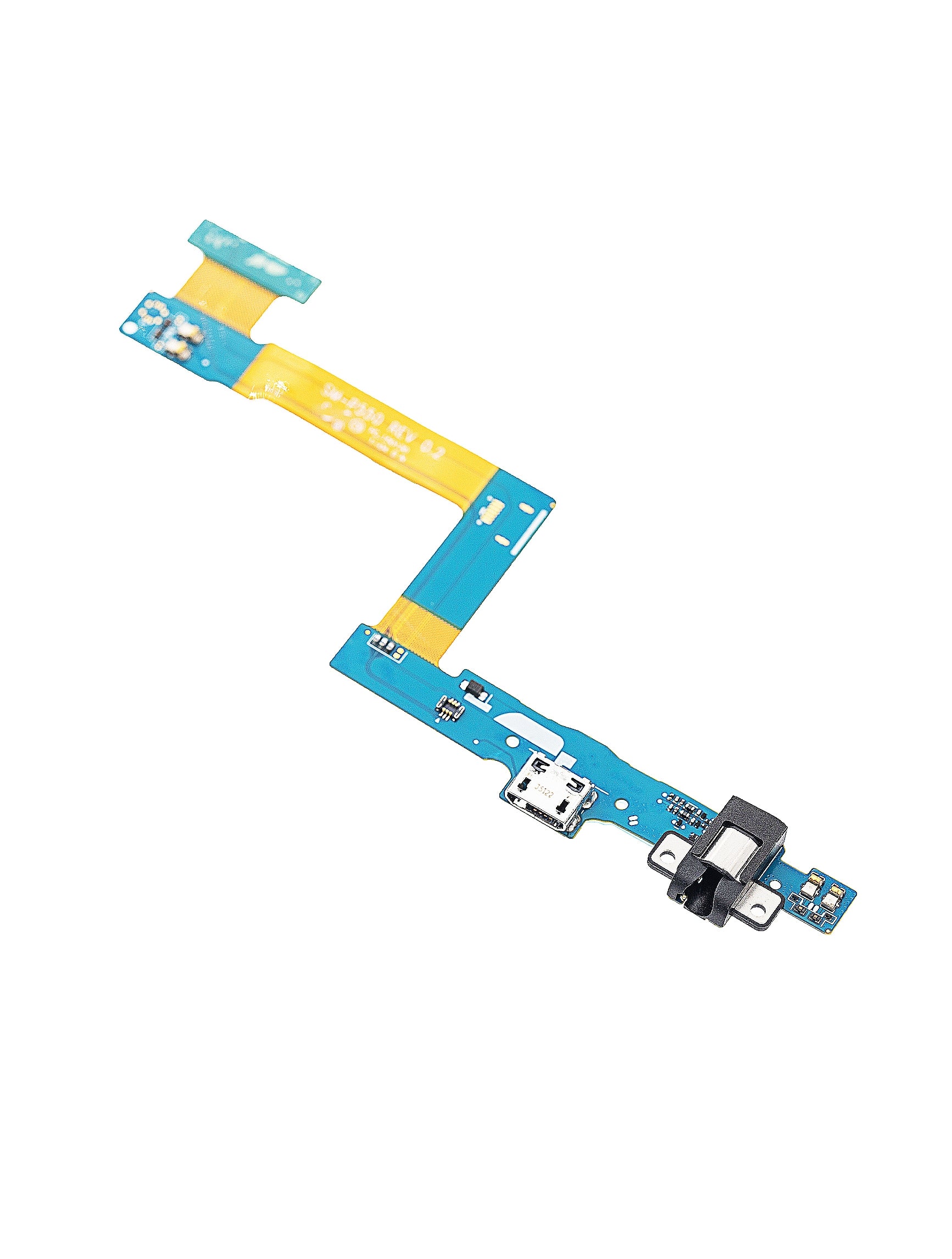 Replacement Charging Port Flex Cable With Headphone Jack Compatible For Samsung Galaxy Tab A 9.7" (P550 / P555 / P551) (Premium)