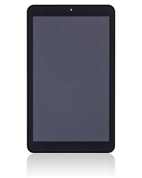 Replacement LCD Assembly With Frame Compatible For Samsung Galaxy Tab A 8.0" (T387) (Refurbished) (Black)