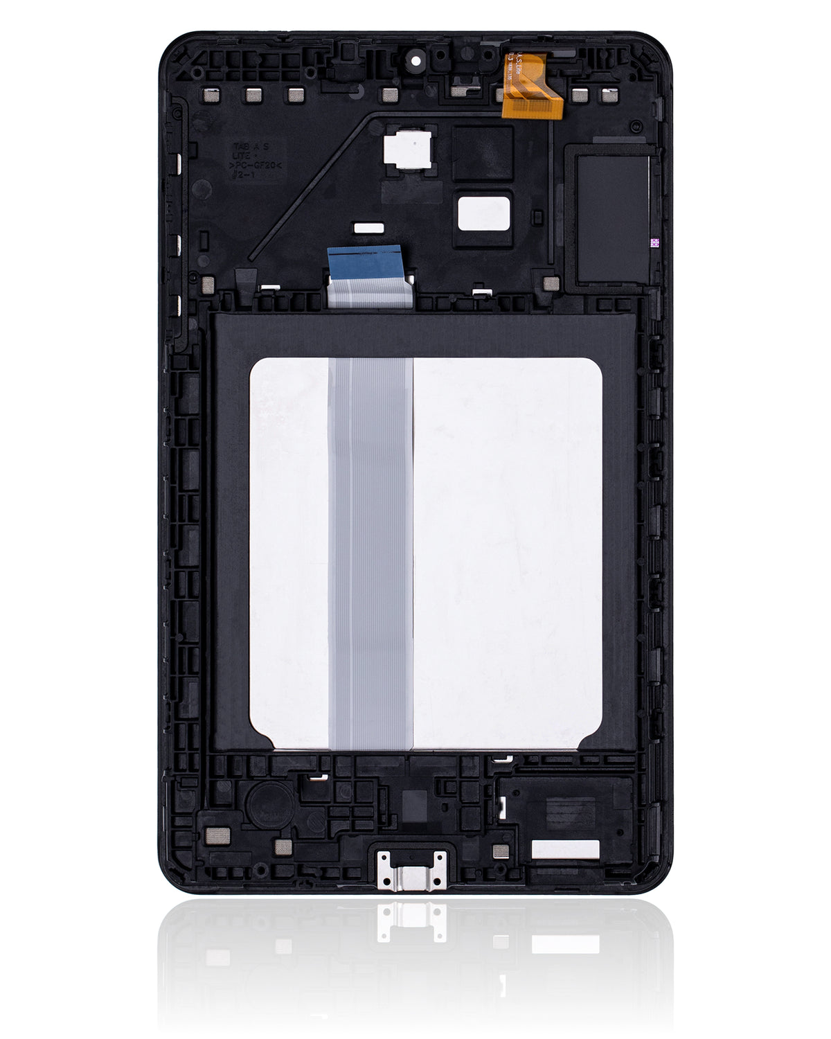 Replacement LCD Assembly With Frame Compatible For Samsung Galaxy Tab A 8.0" (T387) (Refurbished) (Black)