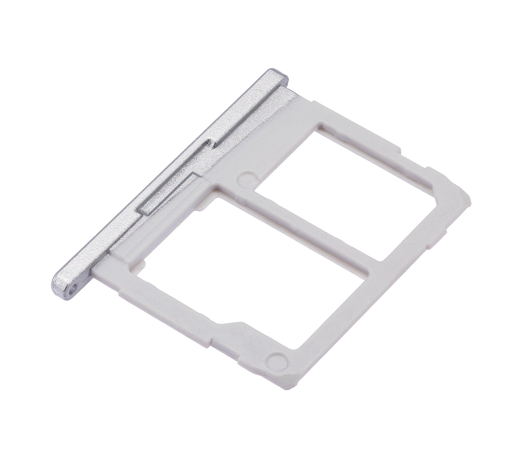 Sim Card Tray Replacement Compatible For Samsung Galaxy Tab A 8.0" (2017) (T385) (Silver)