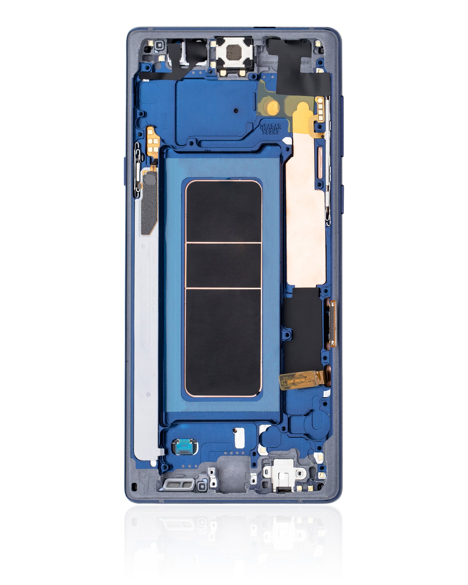 OLED Assembly With Frame Compatible For Samsung Galaxy Note 9 Replacement (Vemake) (Ocean Blue)