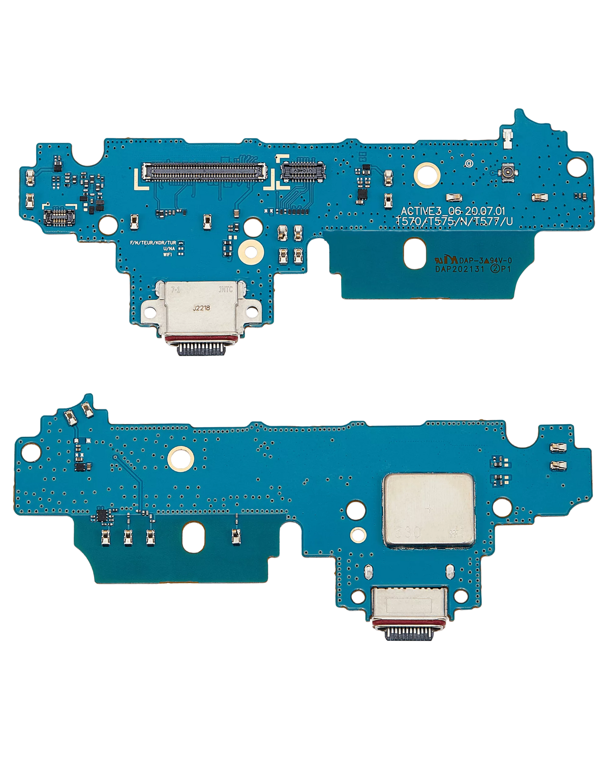 Replacement Charging Port With Board Compatible For Samsung Galaxy Tab Active 3 8.0" (T570 / T575) (LTE Version) (Premium)