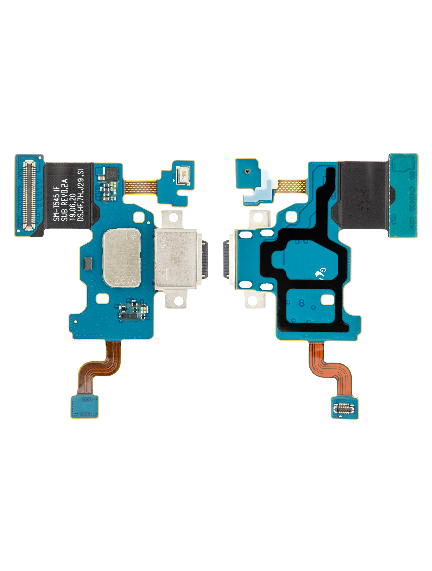 Replacement Charging Port Flex Cable With Microphone Compatible For Samsung Galaxy Tab Active Pro 10.1" (T545 / T540 / T547) (Premium)