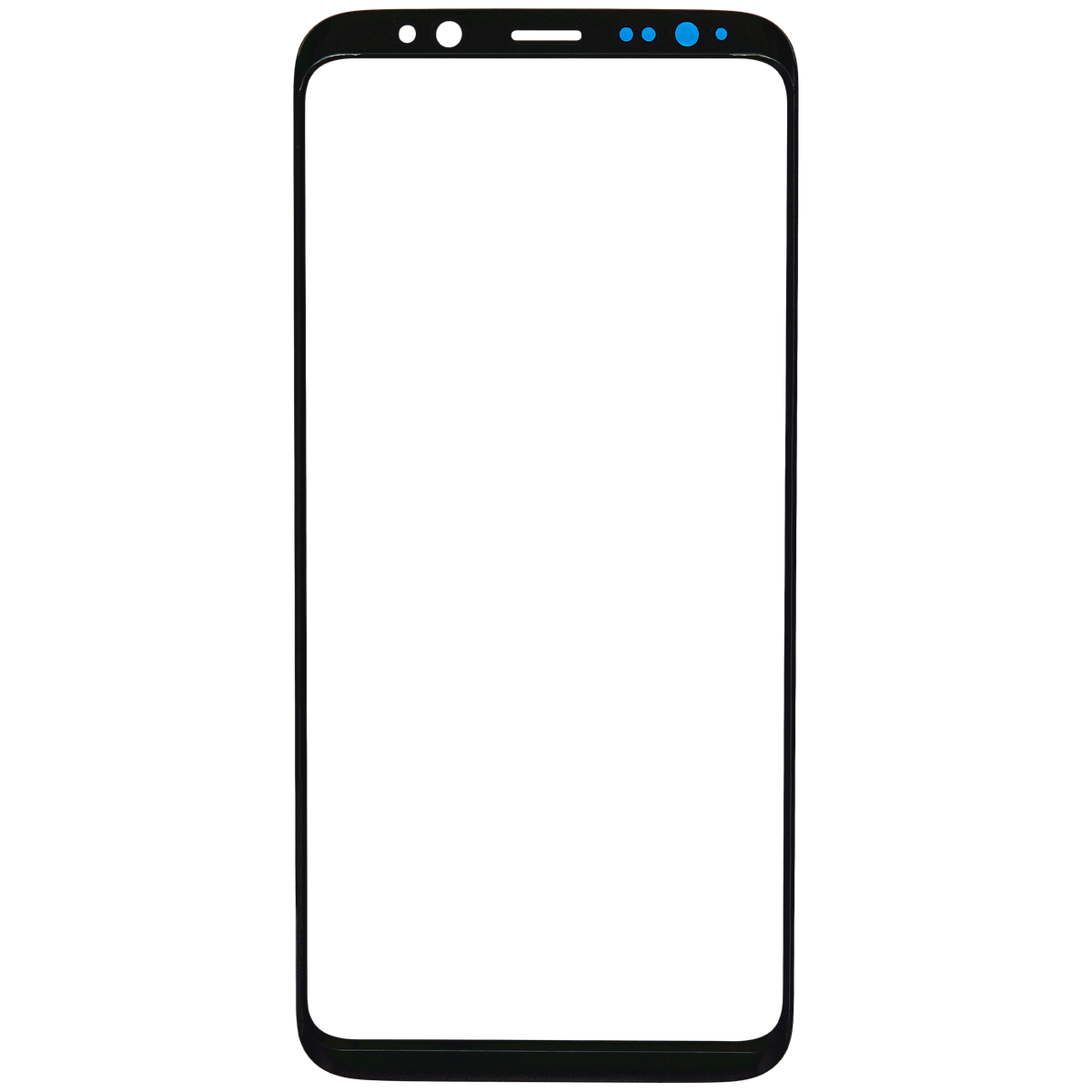 2 in 1 Front Glass With OCA Pre-Installed Compatible For Samsung Galaxy S8 Replacement by Macfactory.in