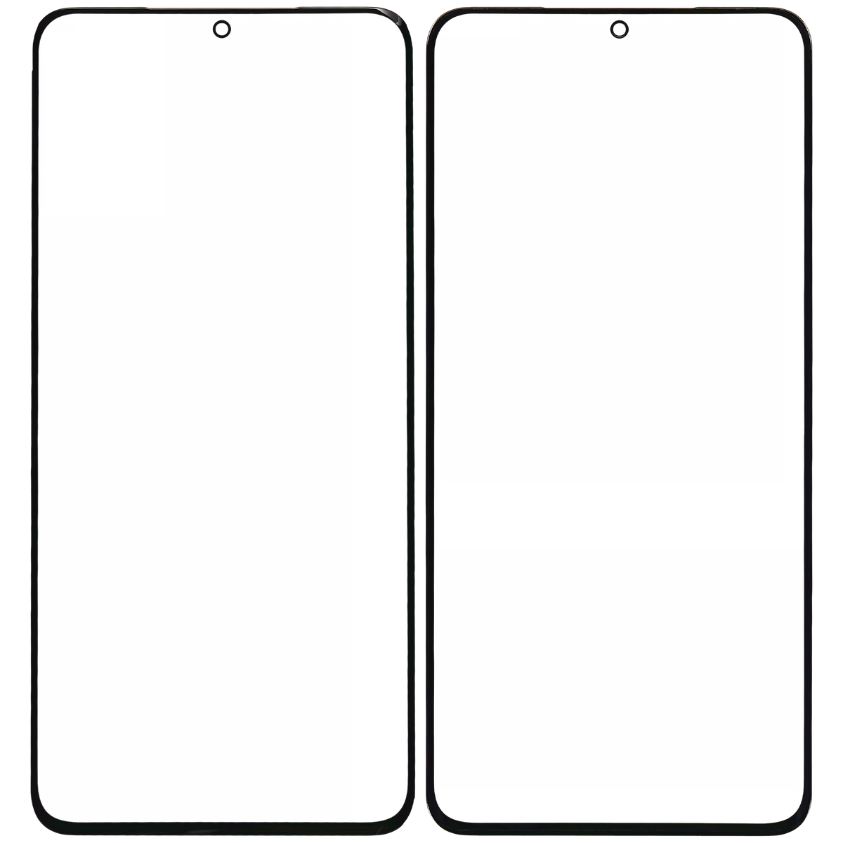 2 in 1 Front Glass With OCA Pre-Installed Compatible For Samsung Galaxy S20 Plus Replacement