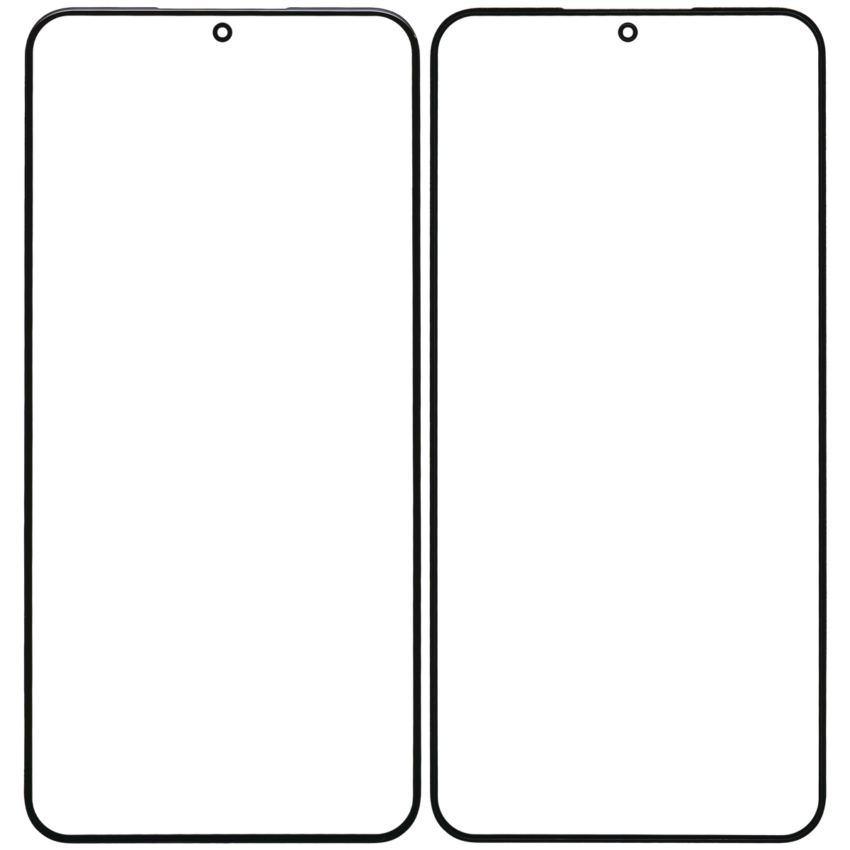 2 in 1 Front Glass With OCA Pre-Installed Compatible For Samsung Galaxy S22 Plus 5G Replacement by MacFactory.Store