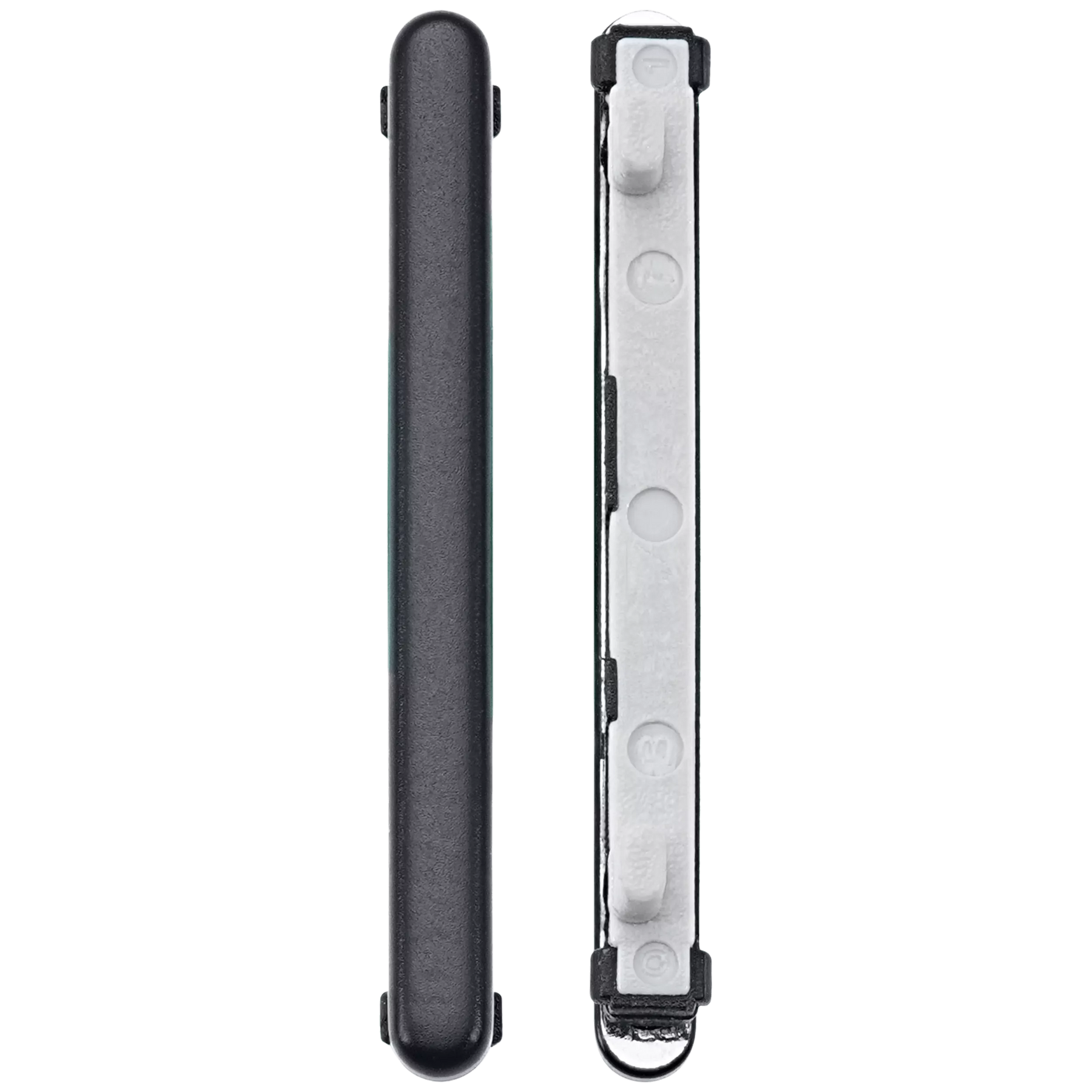 Replacement Hard Buttons (Volume) Compatible For Samsung Galaxy Z Flip 3 5G (F711) (Phantom Black)