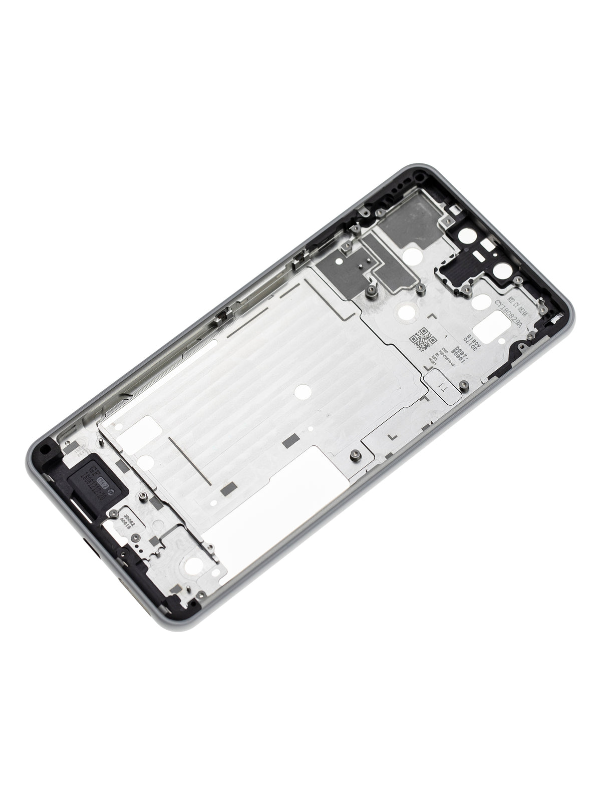 Replacement Mid Frame Housing Compatible For Google Pixel 3 XL (White)