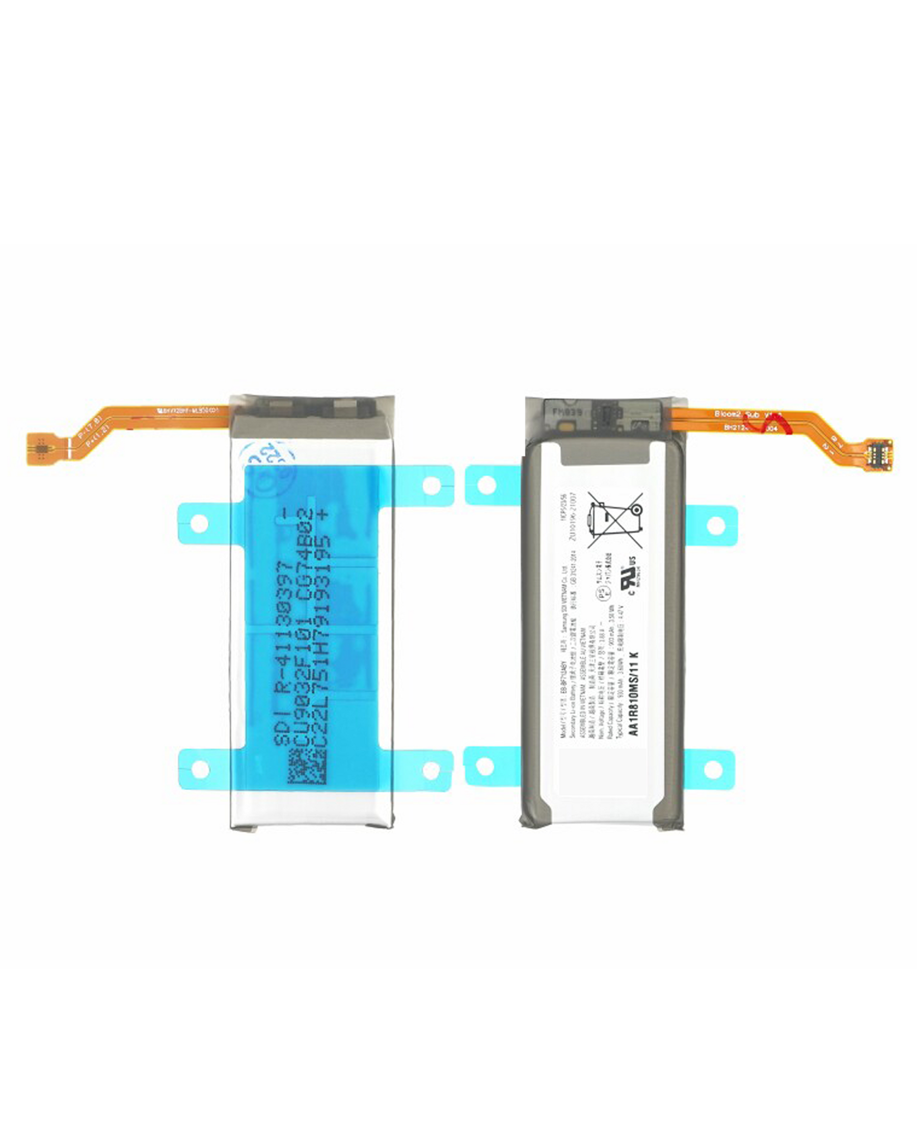 Replacement Battery Compatible For Samsung Galaxy Z Flip 3 5G (Secondary Battery) (EB-BF712ABY) (Service Pack)