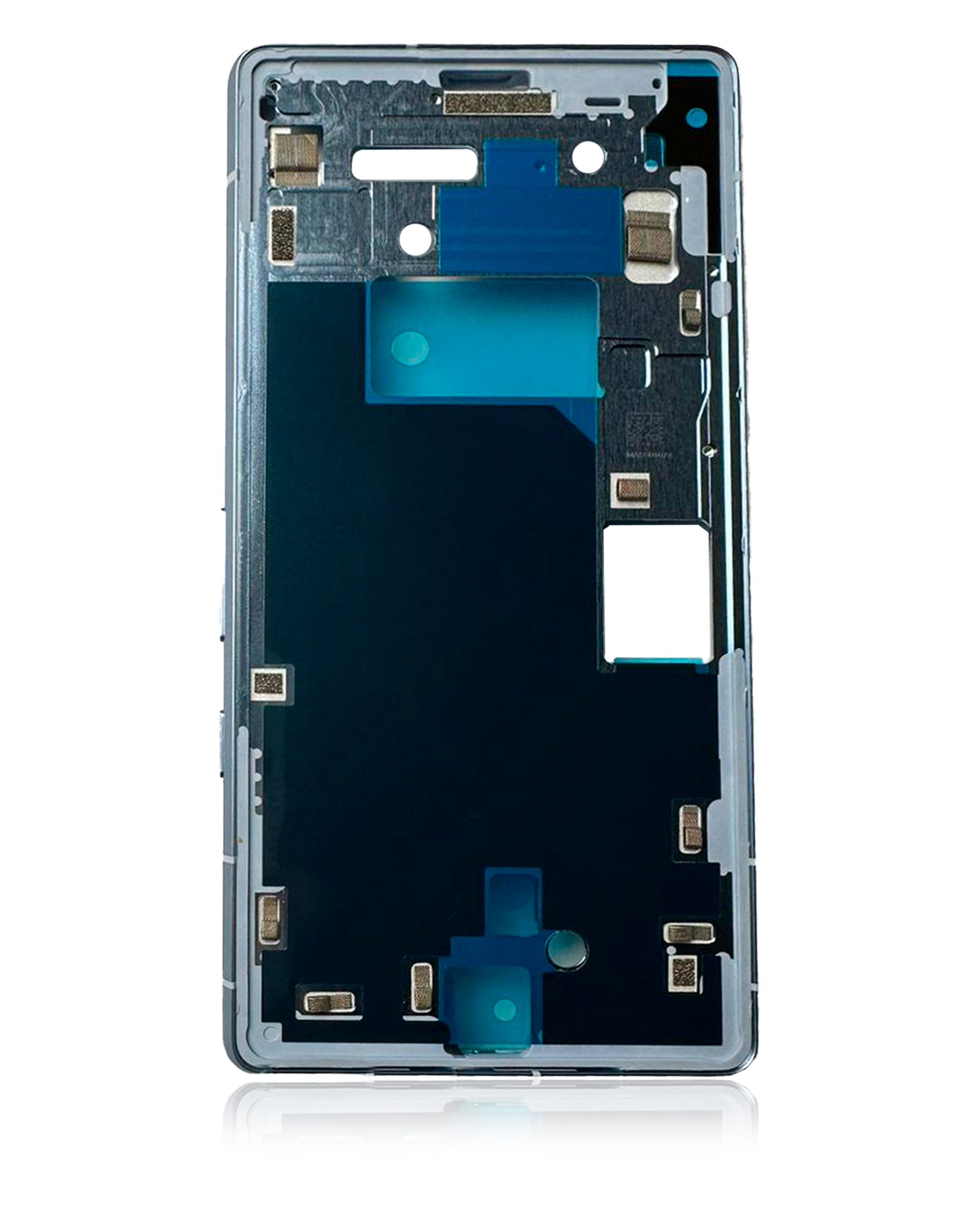 Mid-Frame Housing Compatible For Google Pixel 7a Replacement(Genuine OEM) (Sea)