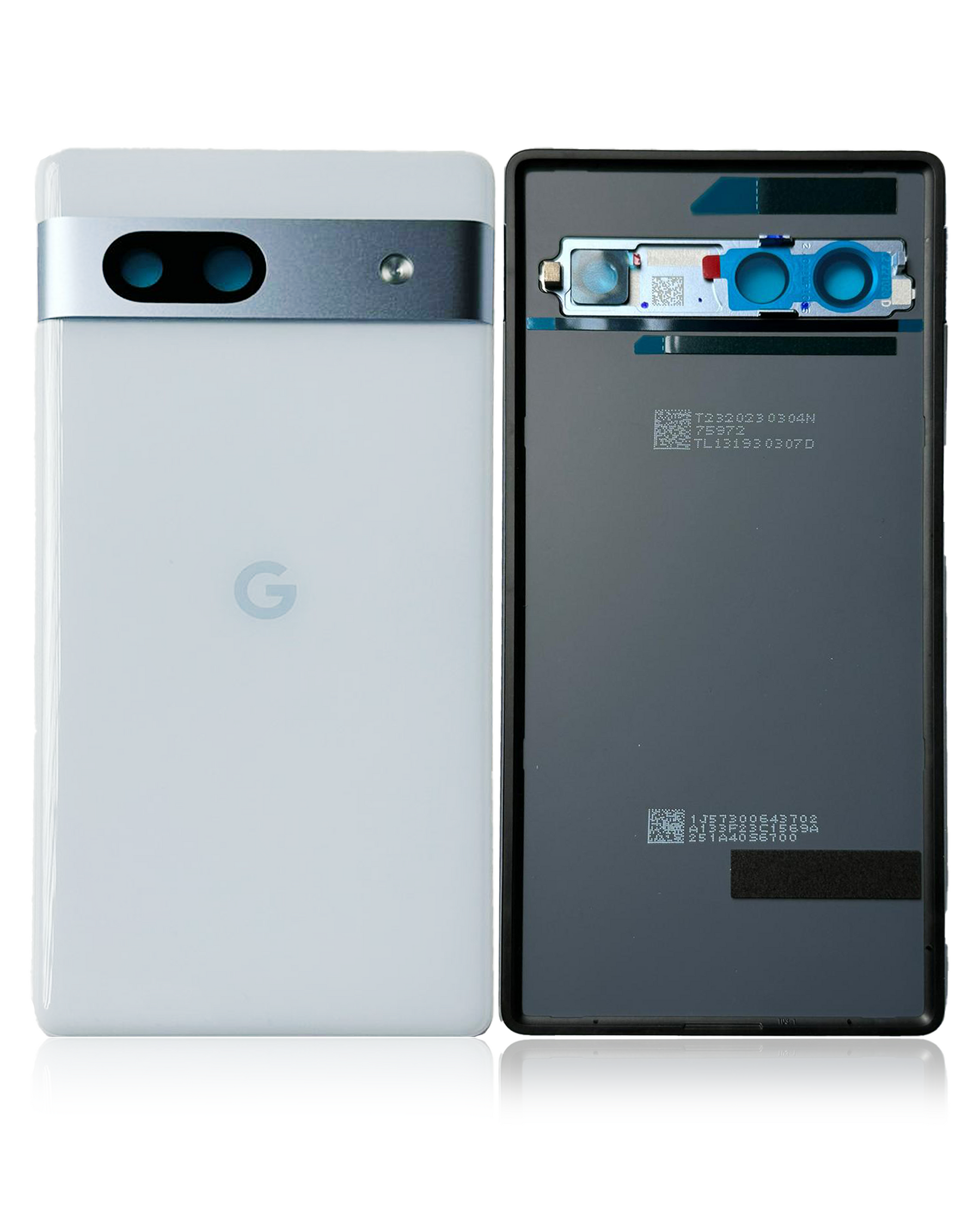 Back cover Glass Compatible For Google Pixel 7a Replacement(Genuine OEM) (Sea)