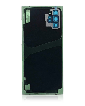 Replacement Back Cover Glass With Camera Lens Compatible For Samsung Galaxy Note 10 Plus / 5G (Service Pack) (Aura Blue)