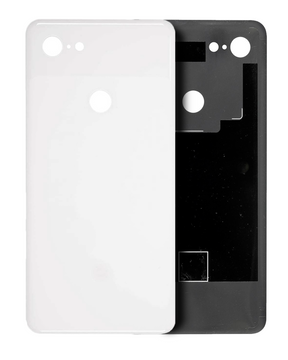 Back cover Glass Compatible For Google Pixel 3 XL Replacement (Genuine OEM) (Clearly White)