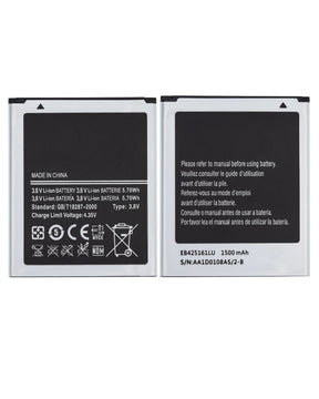 Replacement Battery Compatible For Samsung Galaxy S3 Mini / Ace 2 (EB425161LU)