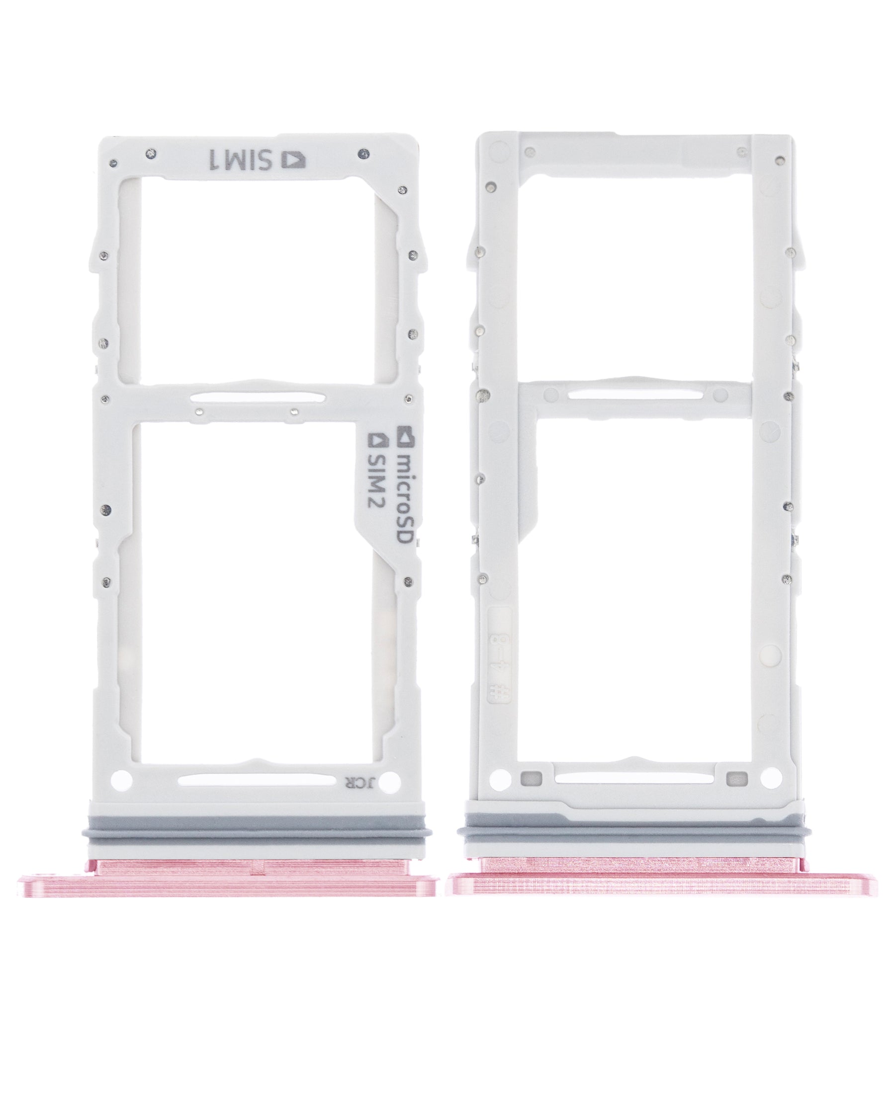 Dual Sim Card Tray Replacement Compatible For Samsung Galaxy Note 10 Plus (Aura Pink)