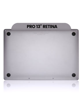 Bottom Case Compatible For MacBook Pro 13" (A1708 / Late 2016 / Mid 2017) (Used OEM Pull: Grade B/C) (Space Gray)