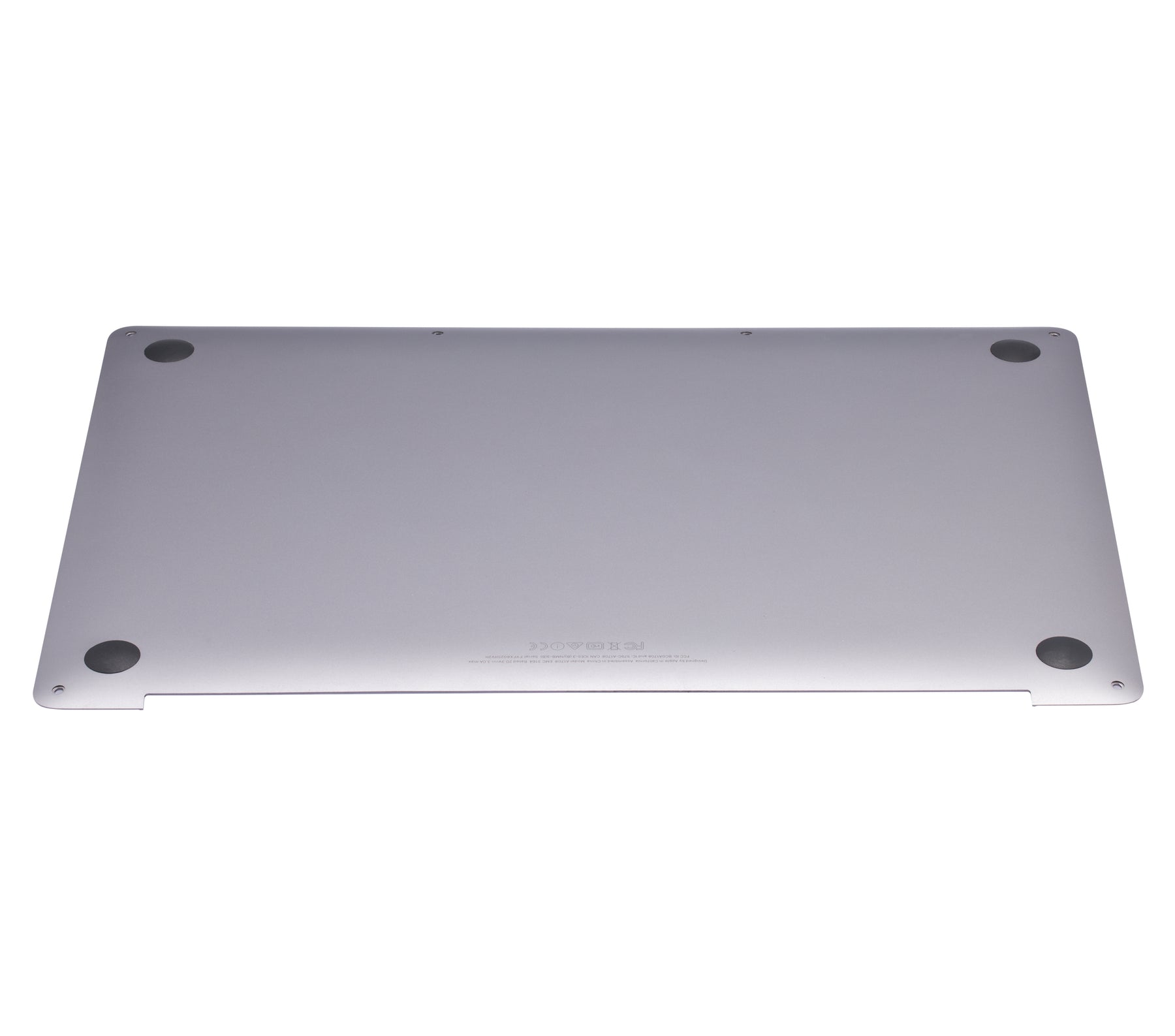 Bottom Case Compatible For MacBook Pro 13" (A1708 / Late 2016 / Mid 2017) (Used OEM Pull: Grade B/C) (Space Gray)