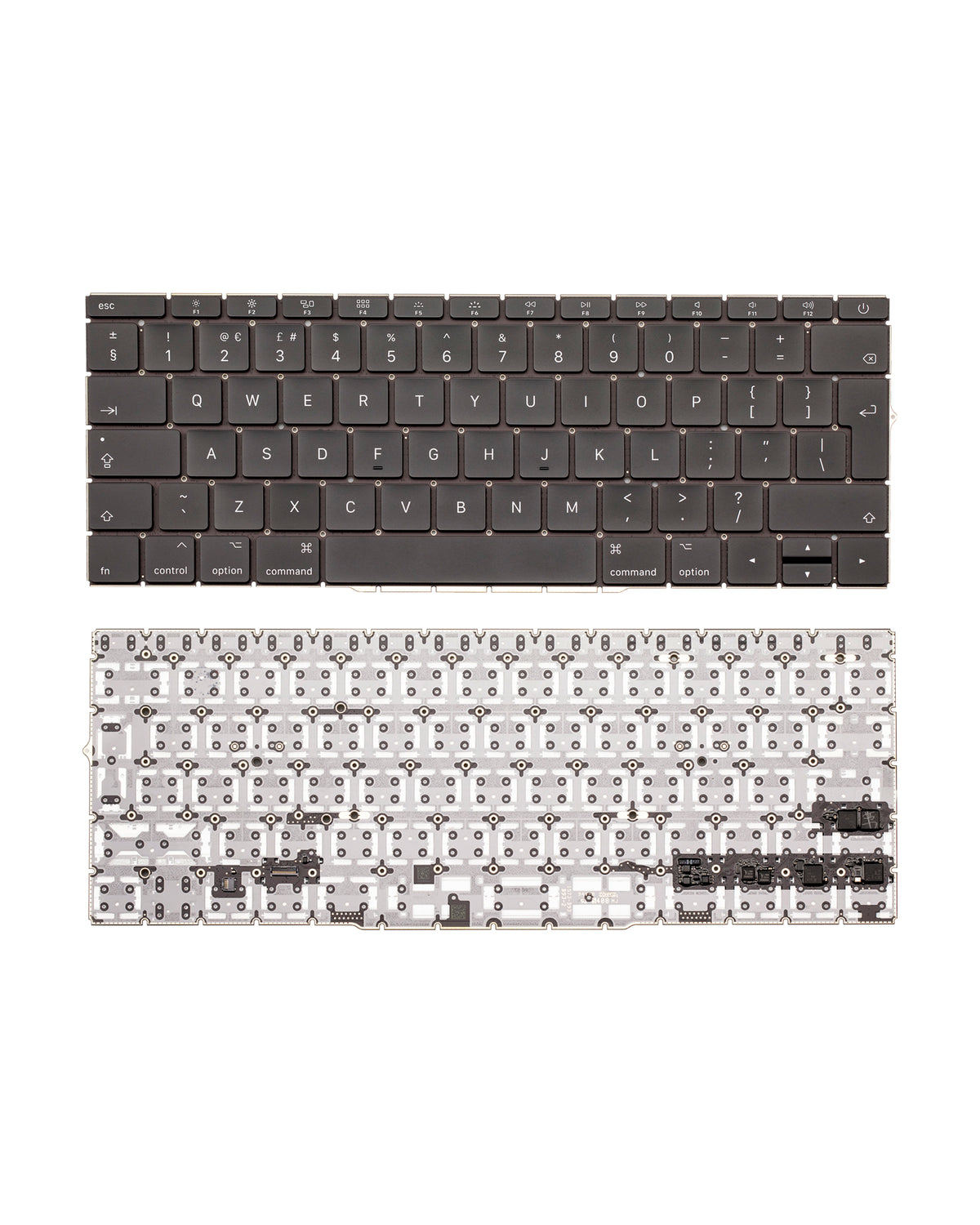 Keyboard W/ Backlight & Screws Compatible For MacBook Pro 13" Retina (A1708 / Late 2016 / Mid 2017) (UK English)