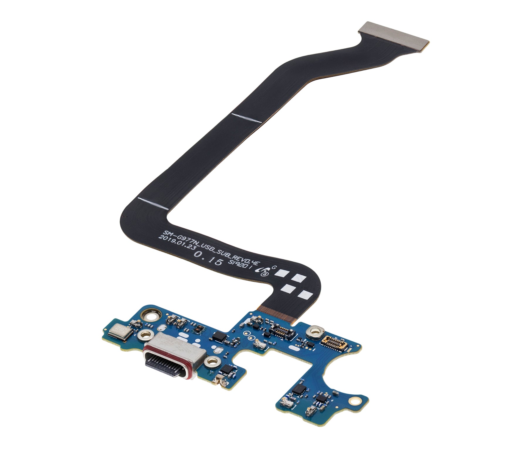 Replacement Charging Port With Flex Cable Compatible For Samsung Galaxy S10 5G (G977N) (International Version) (Premium)